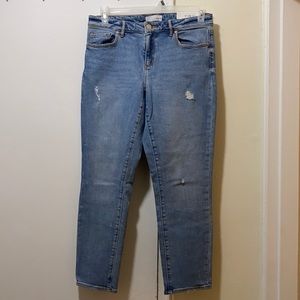 Brand New Loft Curvy Skinny Crop Jean